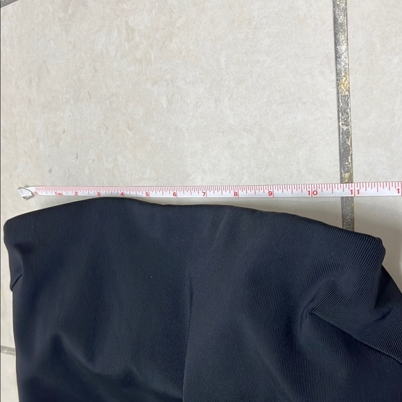 Aritzia Babaton Alice Strapless Tube Top Blouse Side Slit | Size XS Black - Picture 11 of 12